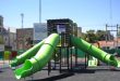 Renovaron los juegos de la plaza central de General Güemes Renovaron los juegos de la plaza central de General Güemes